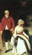  Sir Thomas Lawrence Portrait of Mr and Mrs Julius Angerstein oil painting reproduction